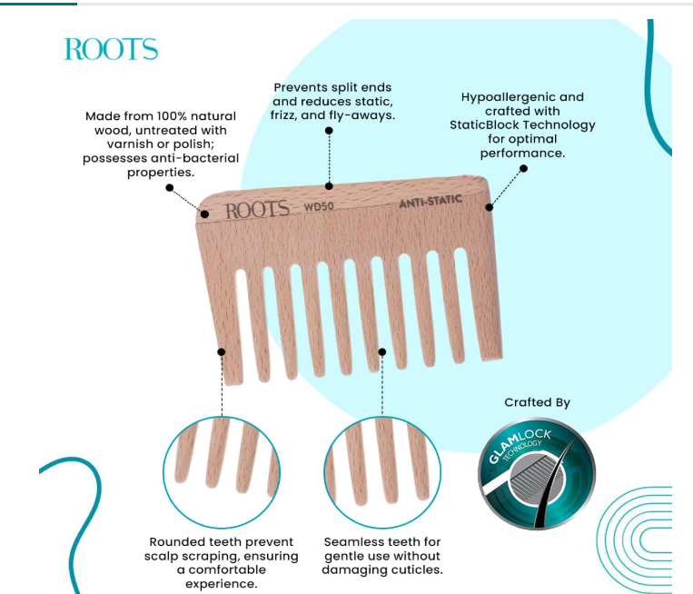 Wooden Comb - Image 3